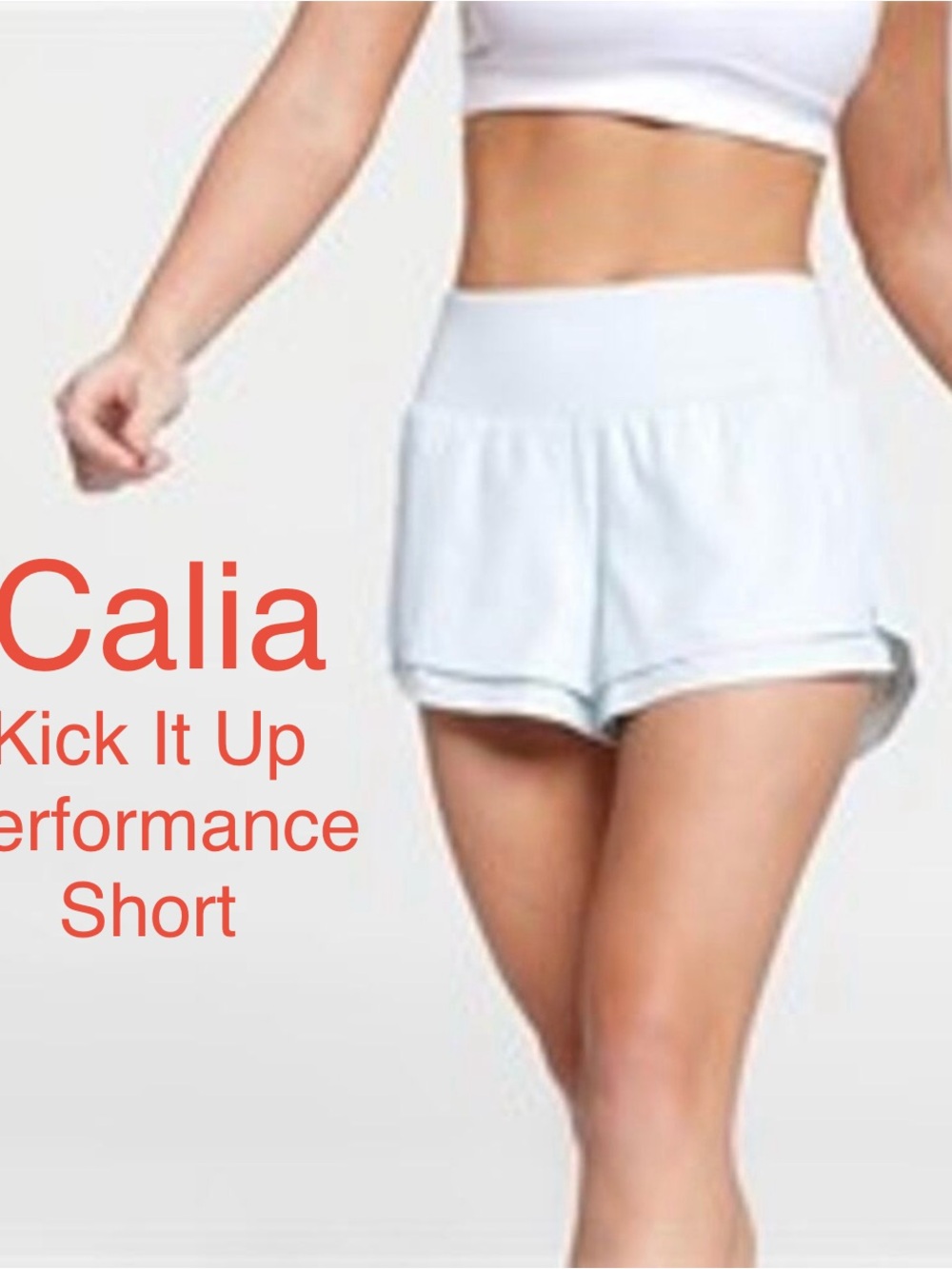 Calia | NWT Kick It Up Grey Performance Shorts - Women’s XL